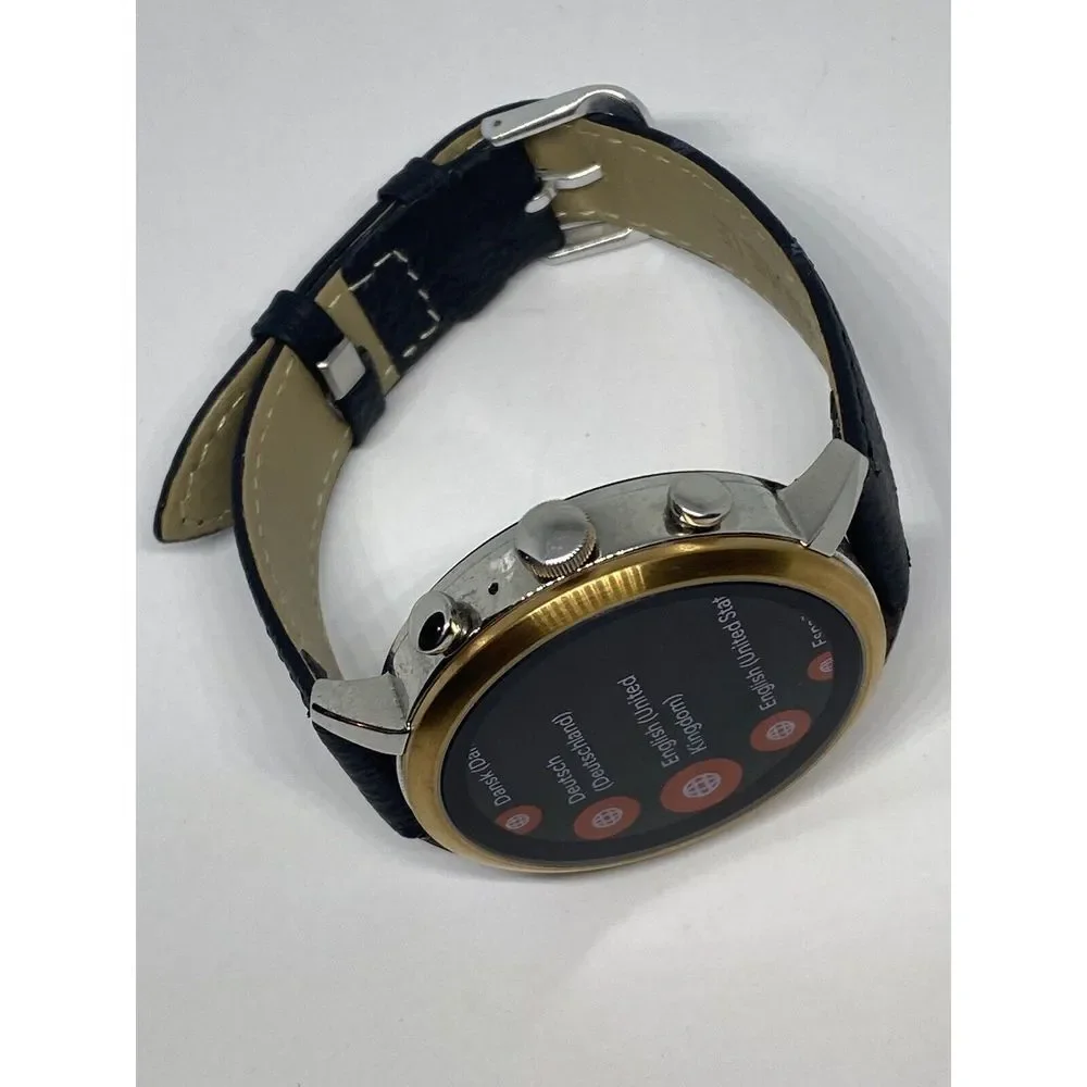 Fossil Gen 4 Authentic Digital Dial Smart Watch Custom Band FTW6016 AB588
